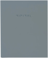 Тетрадь на кольцах «Minimal grey» - Фото 1