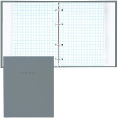 Тетрадь на кольцах «Minimal grey» - Фото 8