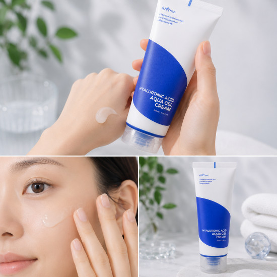 Увлажняющий гель-крем для лица с гиалуроновой кислотой «Hyaluronic Acid Aqua Gel Cream»