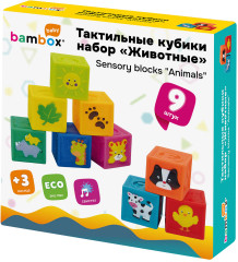 Набор кубиков тактильных - Фото 15