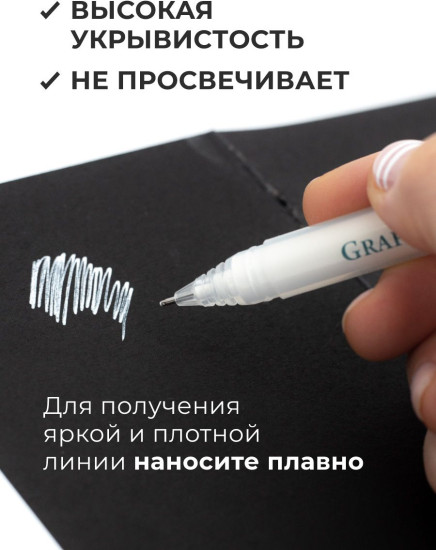 Набор ручек гелевых для рисования и скетчинга
