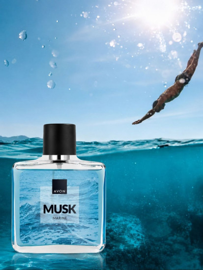 Вода туалетная «Musk Marine»