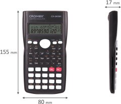 Калькулятор инженерный СX-240BK - Фото 6