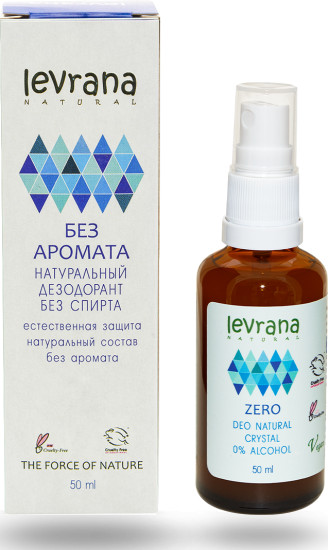 Дезодорант женский натуральный без запаха «Zero»