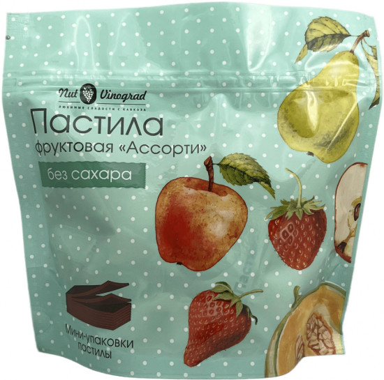 Пастила фруктовая без сахара «Ассорти»