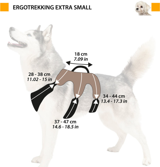 Шлейка для собак «Ergotrekking»