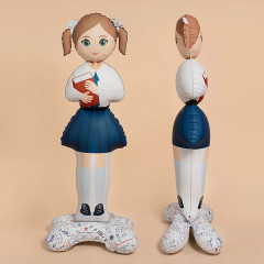 Шар 3D «Школьница» - Фото 4