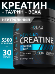 Предтренировочный комплекс Creatine Taurine + BCAA - Фото 1