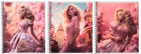 Набор тетрадей «Glamour»