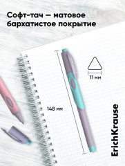 Набор ручек «ErgoLine Grip Pastel» - Фото 5