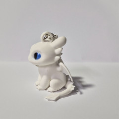 Брелок Дракон Дневная Фурия 3D фигурка игрушка из эко-пластика 6 см - Фото 3