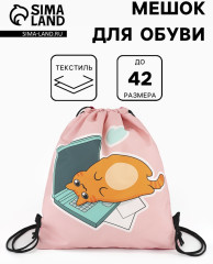 Мешок для обуви «Кошечка» - Фото 1