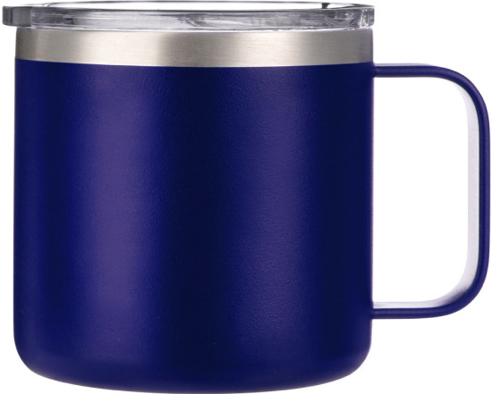 Кружка стальная с крышкой слайдером, powder coating «Alaska»