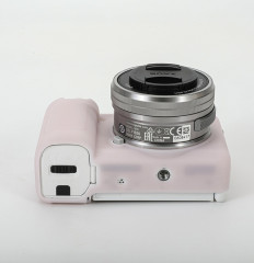 Силиконовый защитный чехол AIBA LUNA для камеры Sony ZV-E10, розовый« - Фото 5