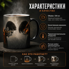 Кружка-хамелеон «Supernatural» - Фото 4