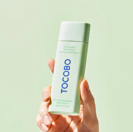 Успокаивающая солнцезащитная сыворотка «Cica Calming Sun Serum» SPF50+