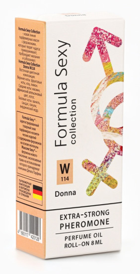 Парфюмерное масло с феромонами «Donna W114»