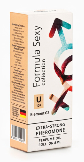 Парфюмерное масло с феромонами «Element 02 U107»