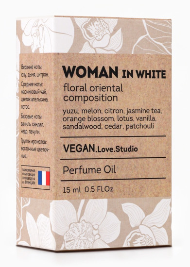 Парфюмерное масло женское «Woman In White»
