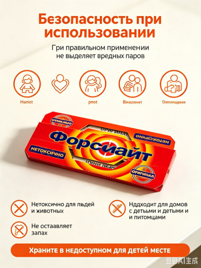 Форсайт клеевые ловушки от тараканов с таблеткой