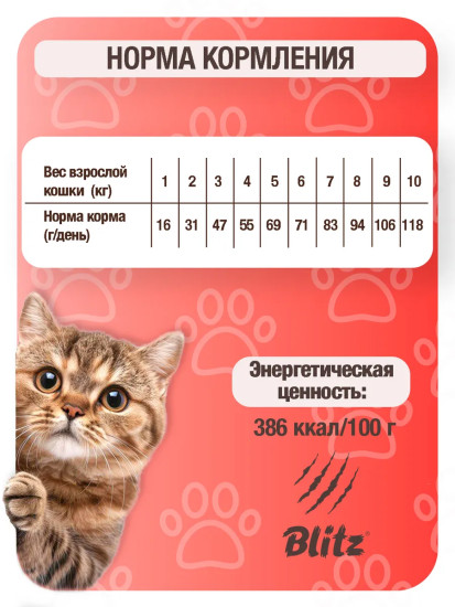Корм для кошек с говядиной