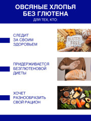 Каша Овес Steel cut oats резаный, 500г - Фото 2
