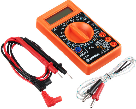 Мультиметр цифровой DT-838