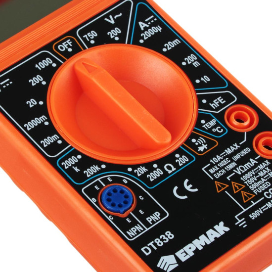 Мультиметр цифровой DT-838