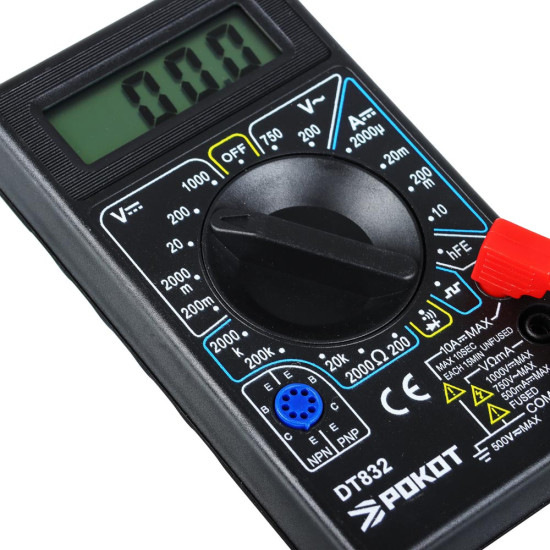 Мультиметр цифровой DT-832