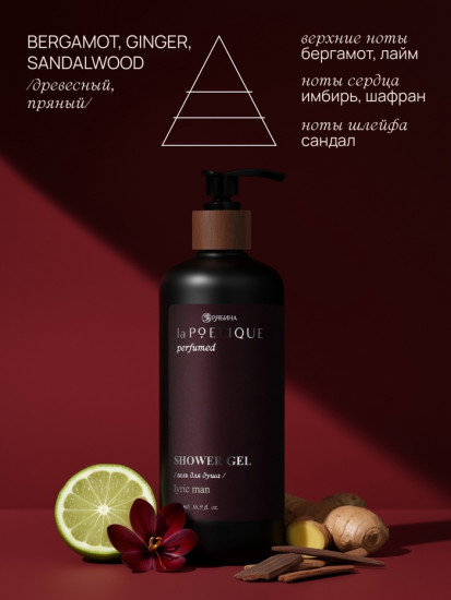 Гель для душа парфюмированный