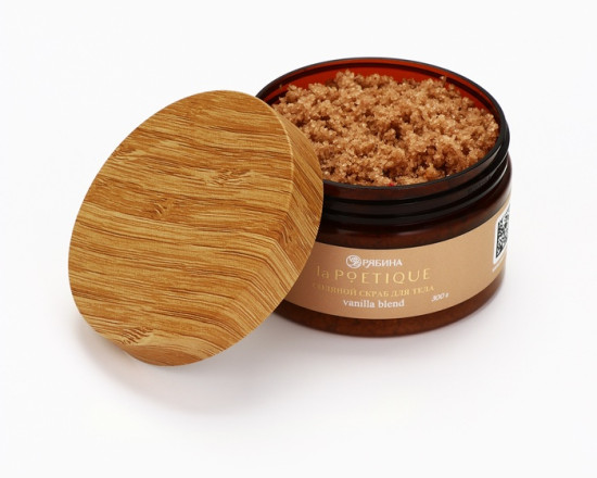 Солевой скраб для тела по мотивам аромата «Vanilla Blend»