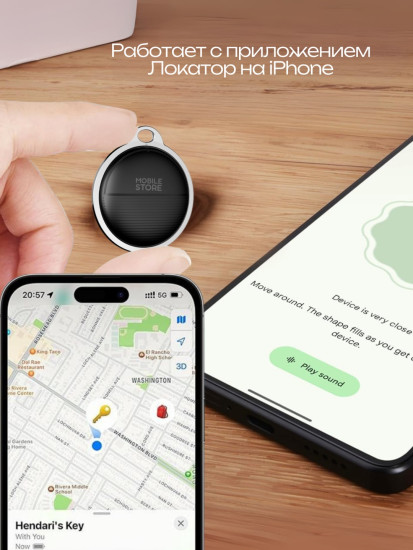 Трекер Mobile Store F103 (черный)
