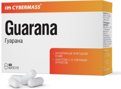 Guarana Гуарана капсулы по 700 мг, 60 шт , природный энергетик , улучшает память, улучшает метаболизм - Фото 1