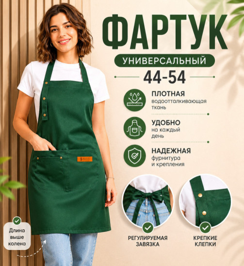 Фартук универсальный Bless , зеленый