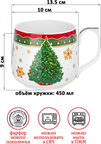 Кружка «Новогодняя елка»