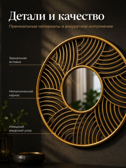 Набор зеркал интерьерных