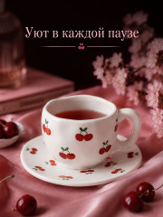 Чайная пара «Вишенки» - Фото 5