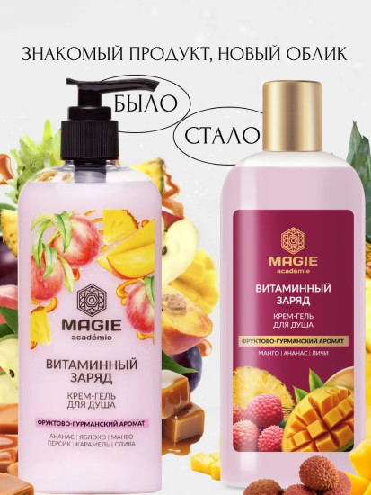 Крем-гель для душа «Витаминный заряд»