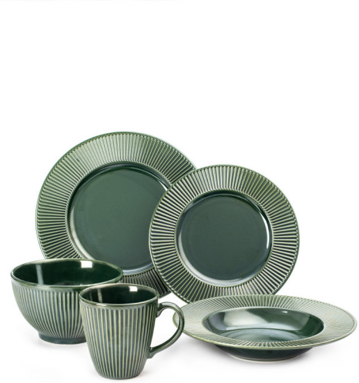 Тарелка обеденная Emerald Green керамическая