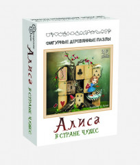 Пазл деревянный «Алиса» - Фото 1