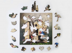 Пазл деревянный «Алиса» - Фото 3