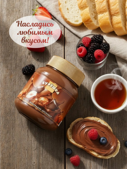 Паста с фундуком и какао