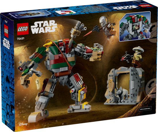 Конструктор LEGO® 75451 Схватка с дроидом-часовым во дворце Хатта