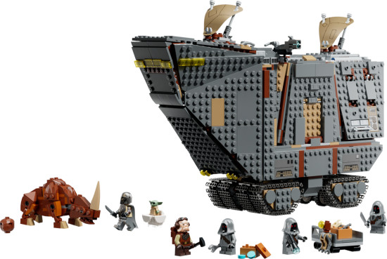 Конструктор LEGO® 75453 Внепланетный песчаный краулер и грязерог