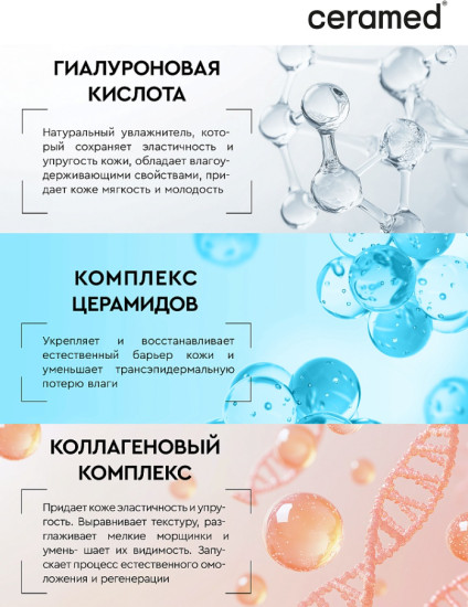 Цера-сыворотка для лица Ультраувлажняющая с гиалуроновой кислотой, 30мл
