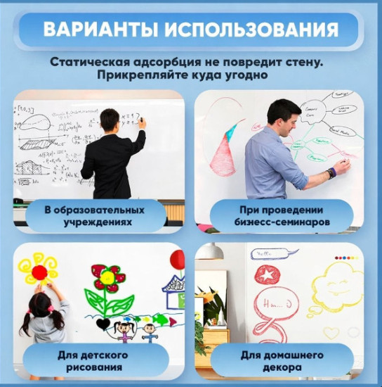 Доска-пленка доска для стены
