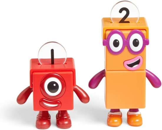 Numberblocks набор для изучения счета «Единица и Двойка: Приключения на велосипеде»
