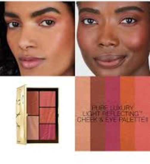 Палетка для лица Pure Luxury Light Reflecting Cheek & Eye Palette