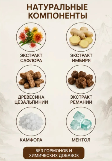 Набор пластырей магнитных при травмах и ушибах