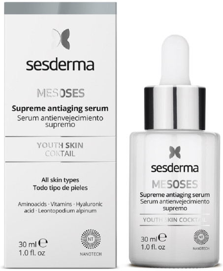 Сыворотка MESOSES Supreme Antiaging Serum для лица омолаживающая с эффектом лифтинга, 30 мл